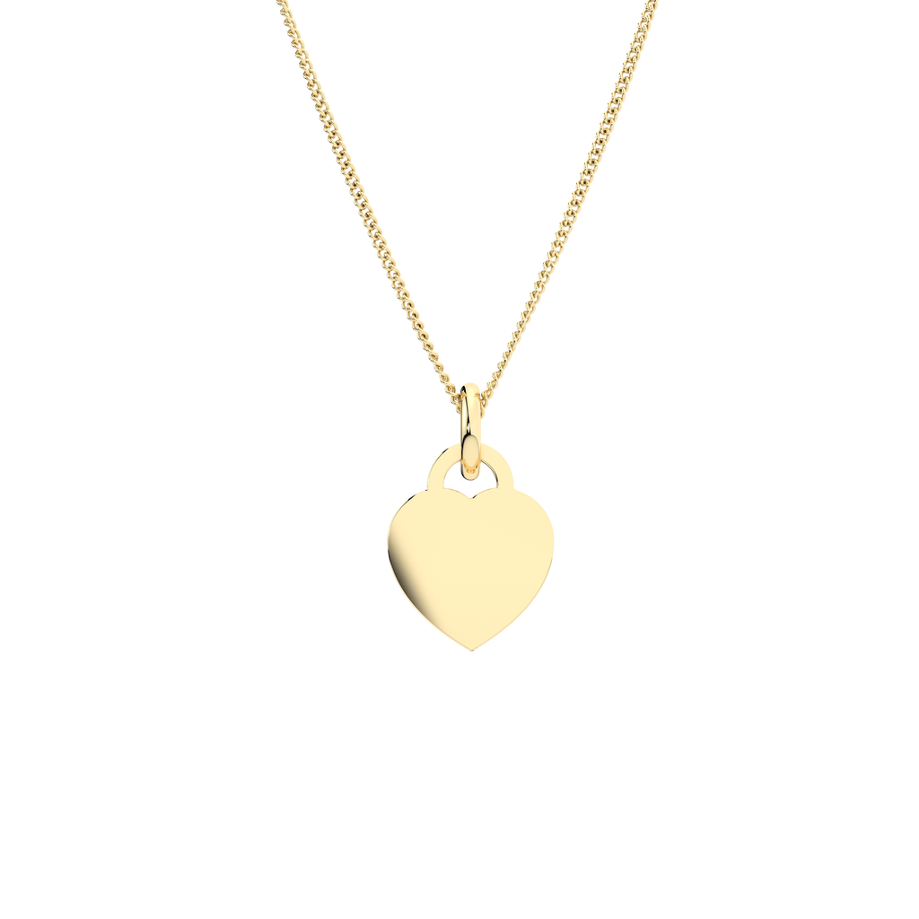Heart - Gold (10pcs)