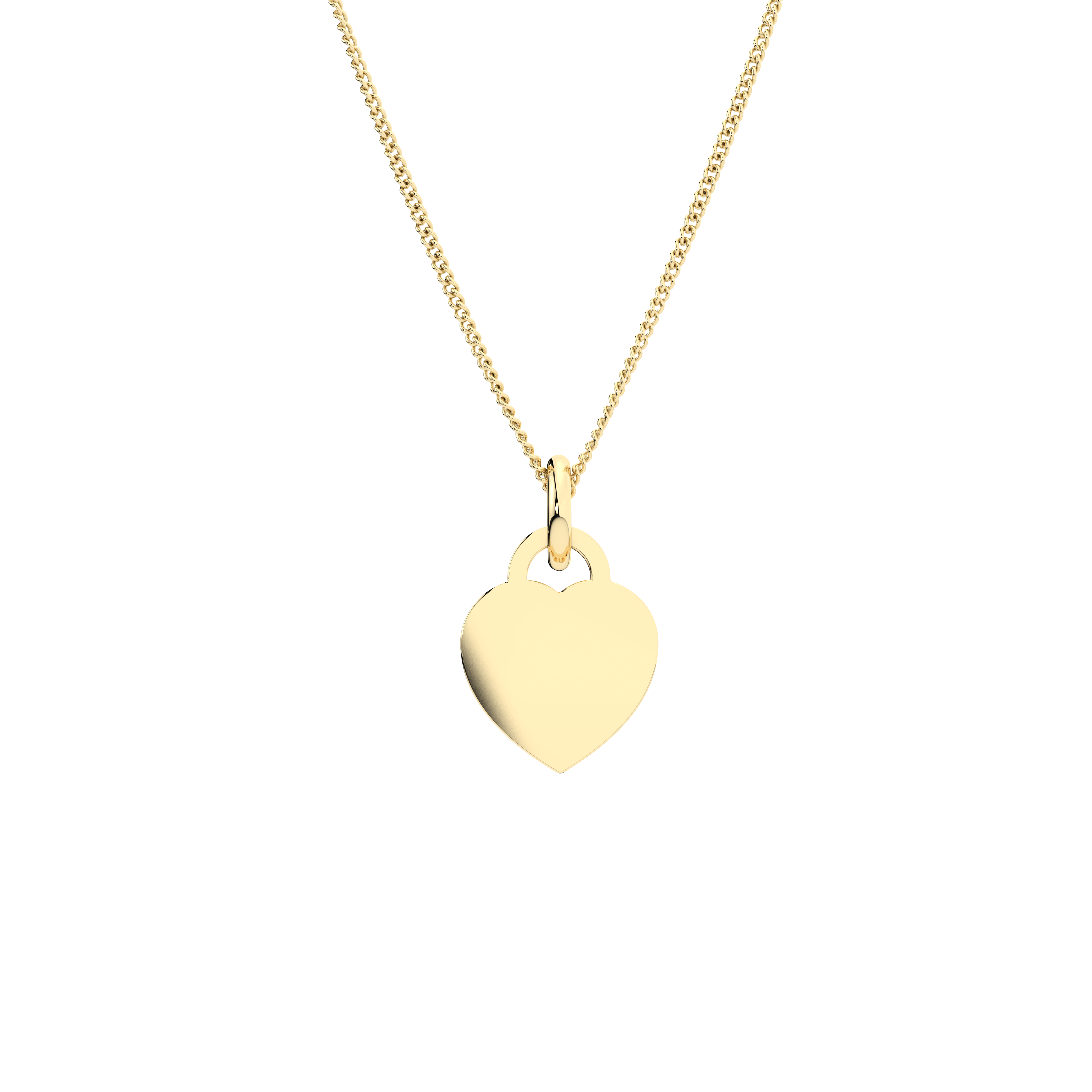 Heart - Gold (10pcs)