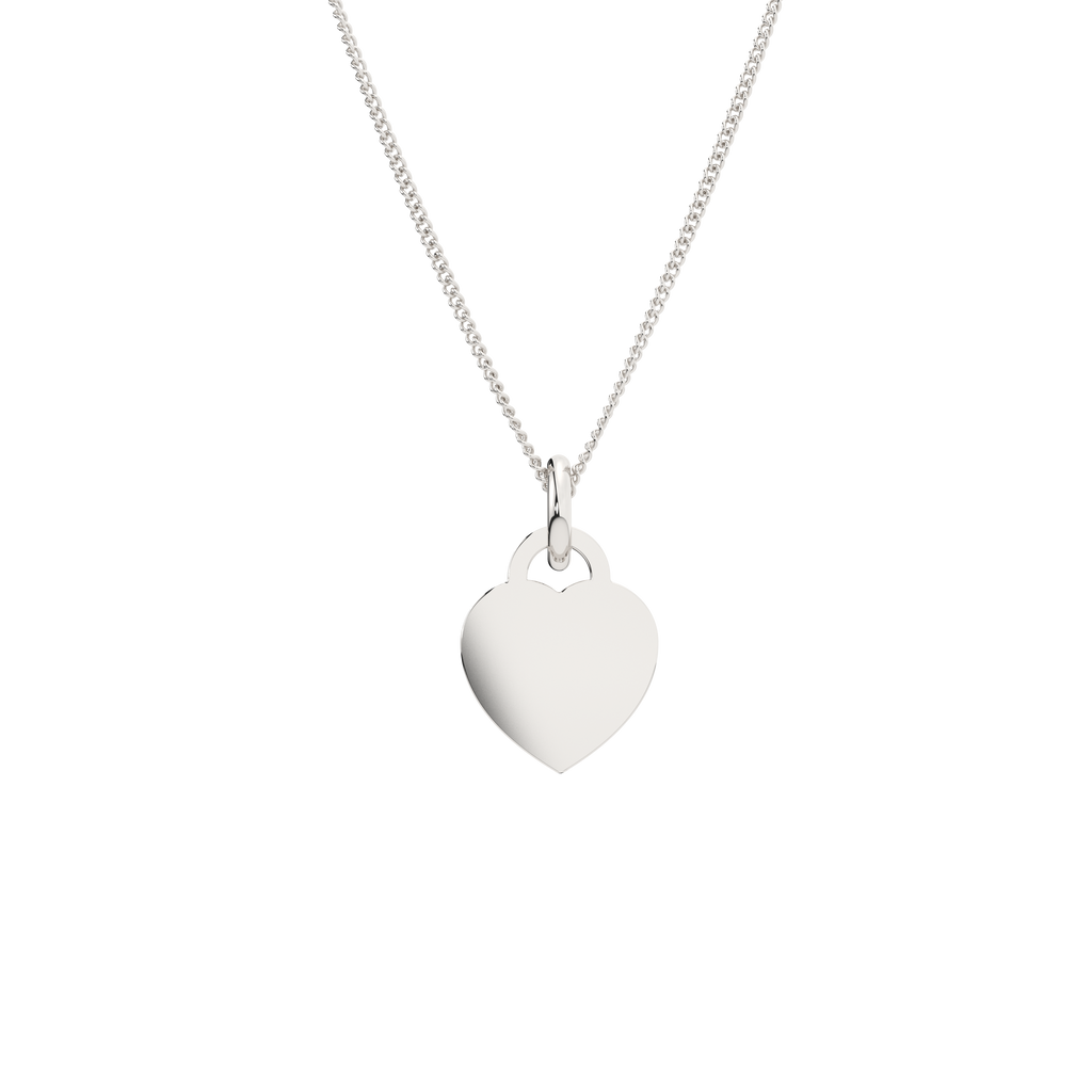 Heart - Silver (10pcs)