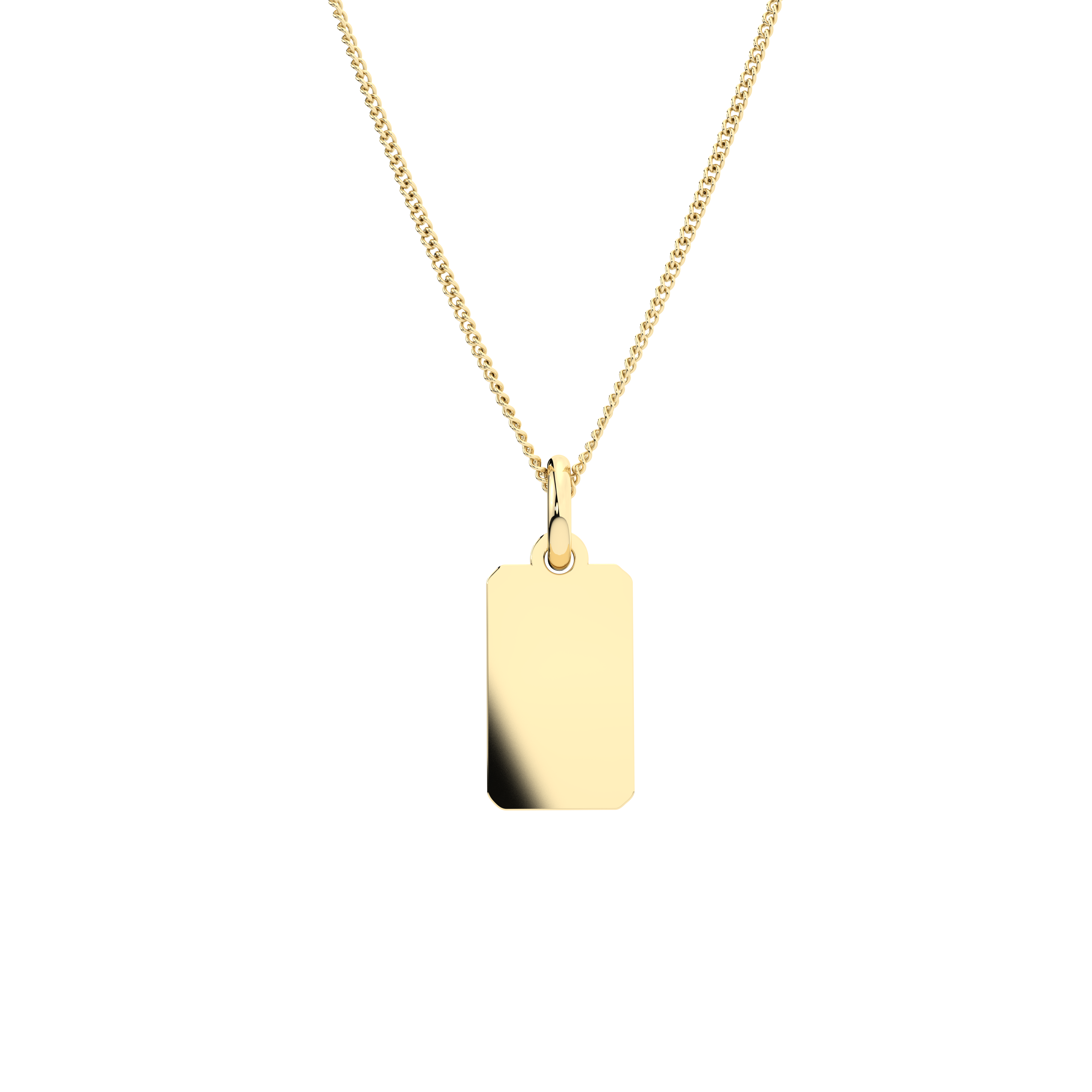 Rectangle - Gold (10pcs)