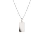 Rectangle - Silver (10pcs)