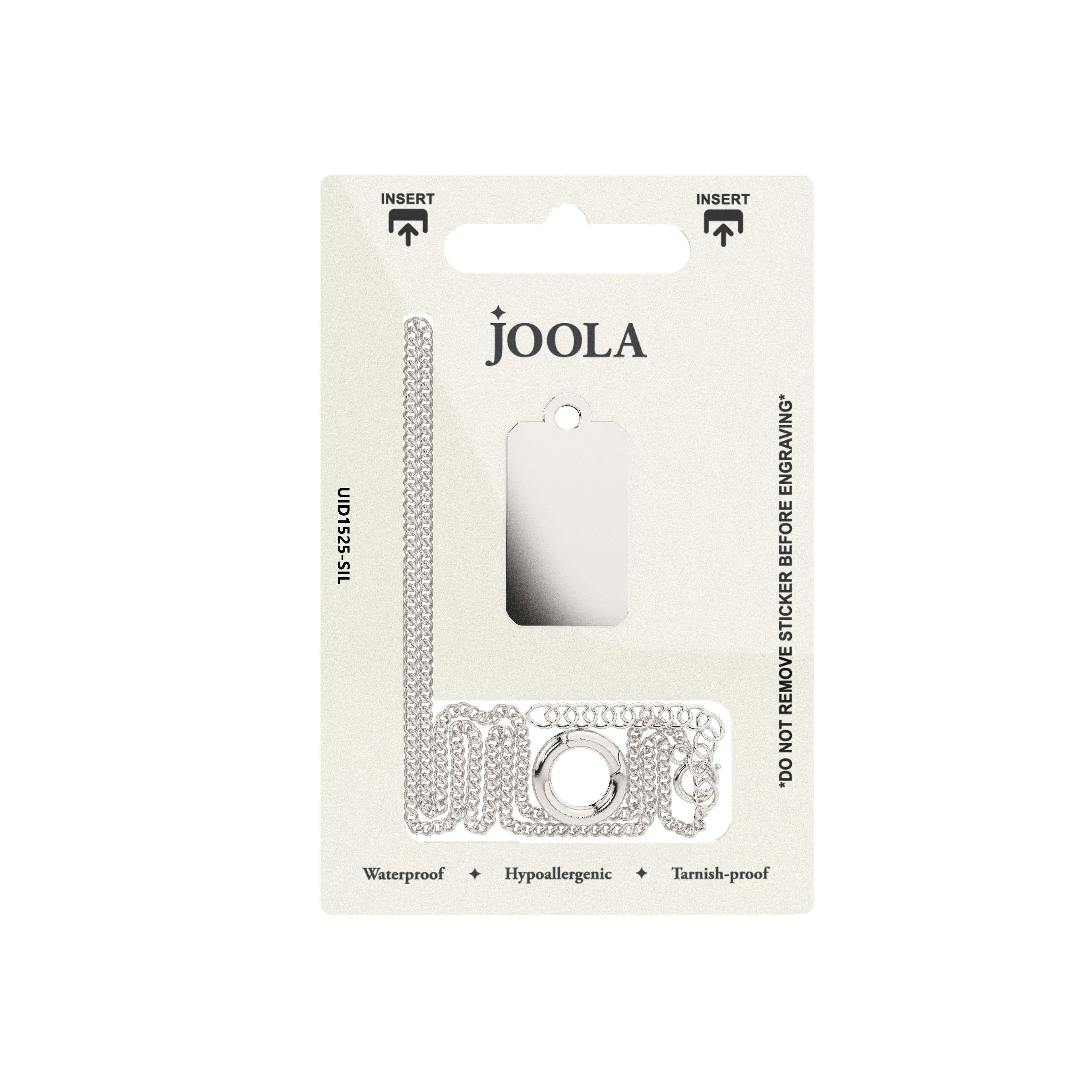 Rectangle - Silver (10pcs) Main image