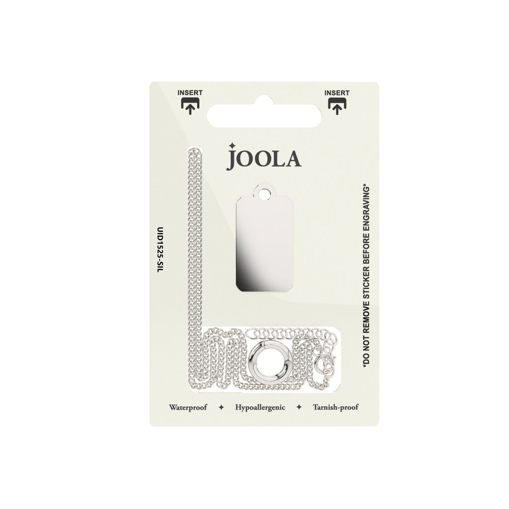 Rectangle - Silver (10pcs)