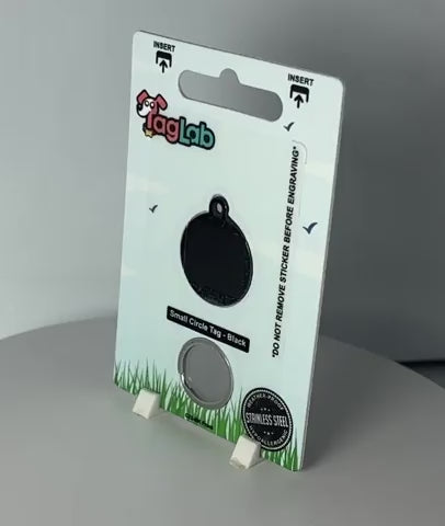 Small Circle - Black (10pcs) C22-BK