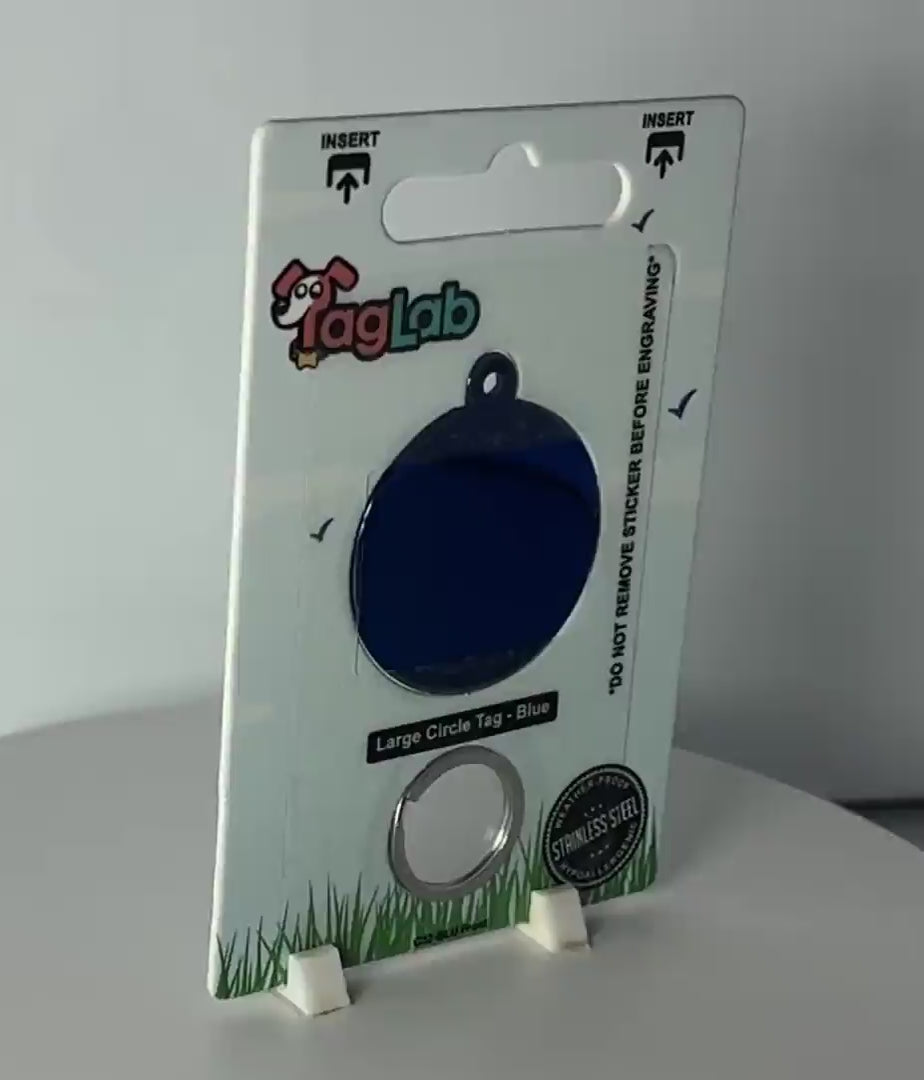 Large Circle - Blue (10pcs) C32-BLU