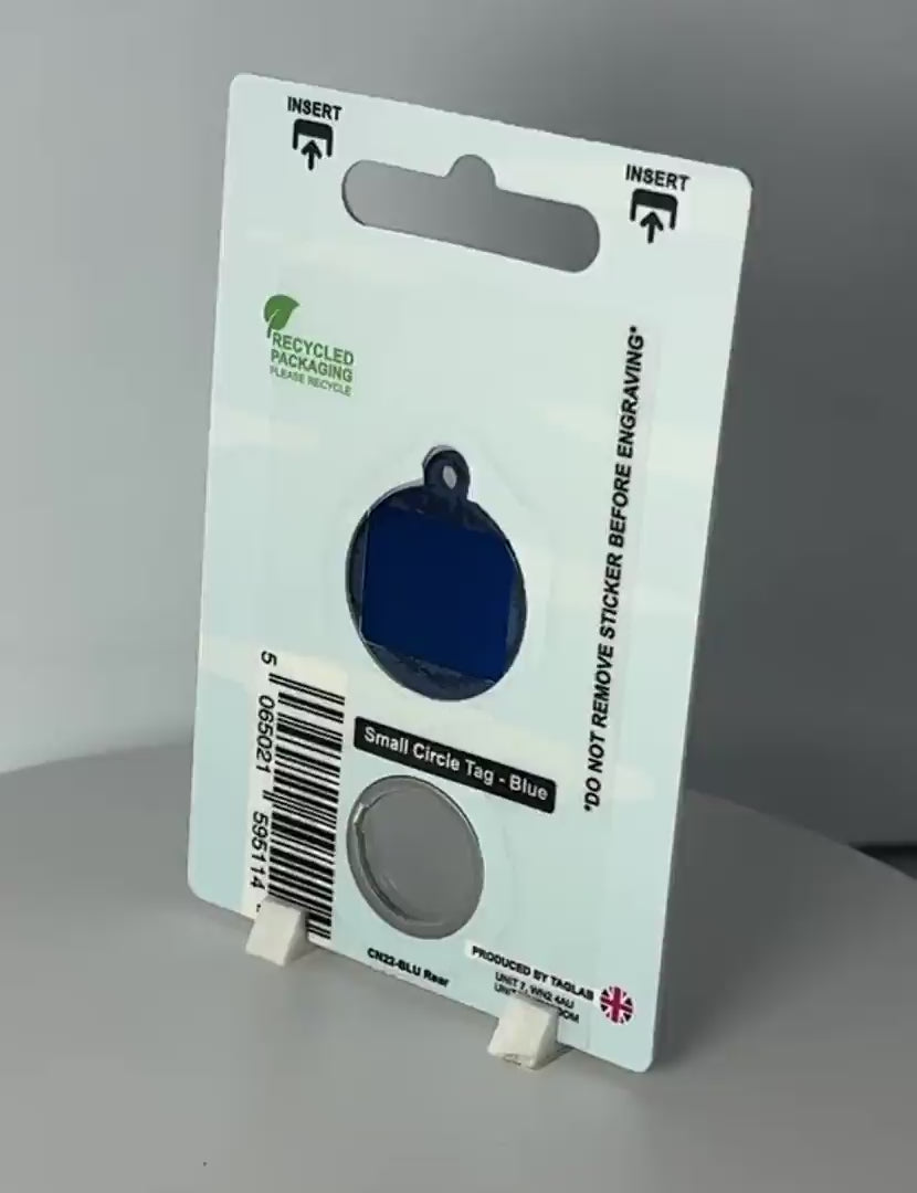 Small Circle - Blue (10pcs) C22-BLU