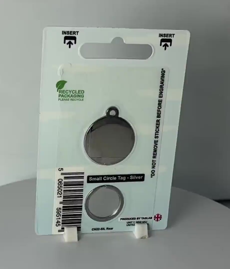 Small Circle - Silver (10pcs) C22-SIL