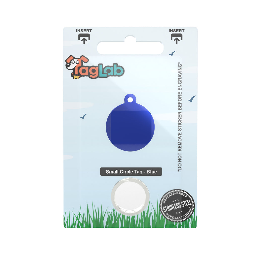 Small Circle - Blue (10pcs) C22-BLU