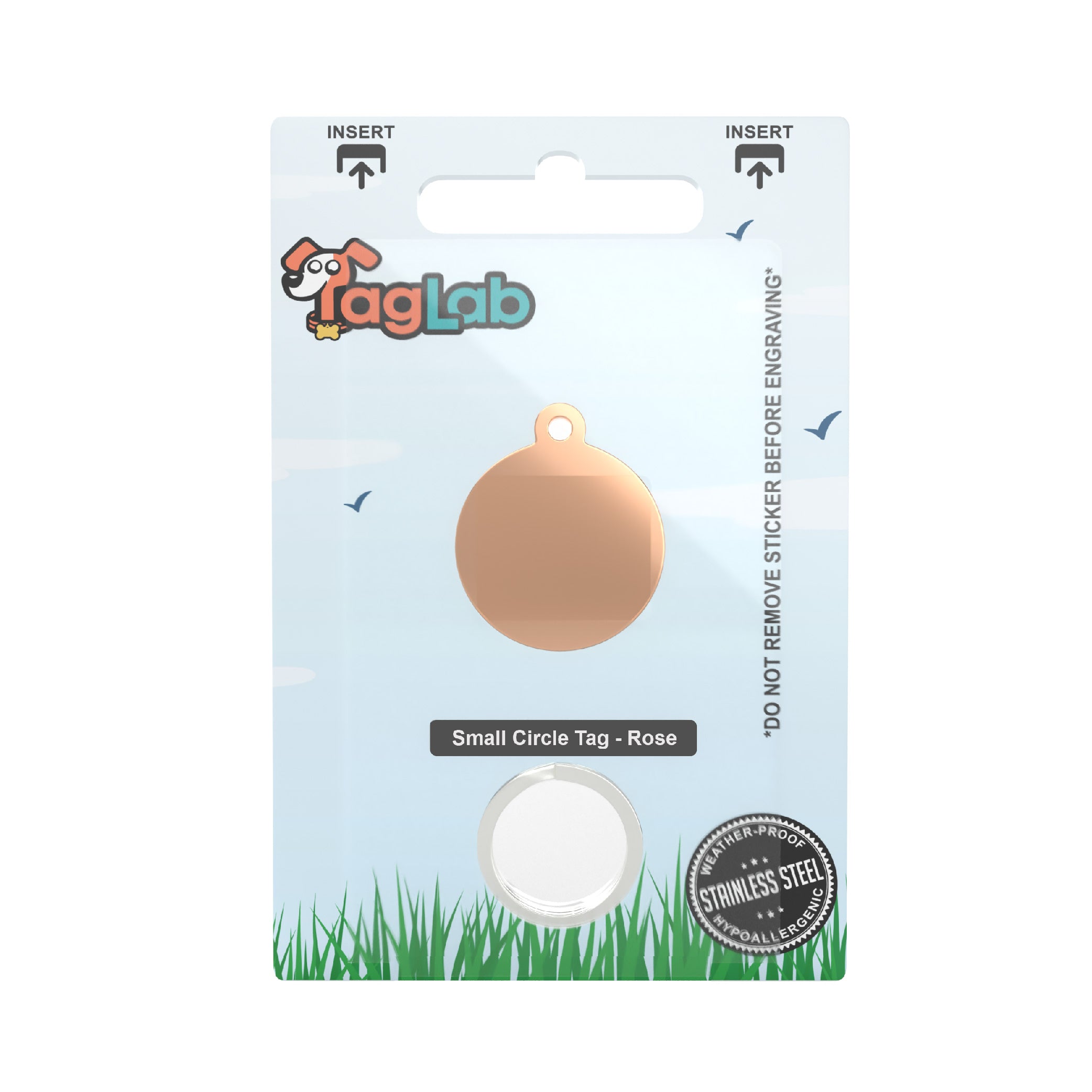 Small Circle - Rose Gold (10pcs) C22-RSGLD Main image